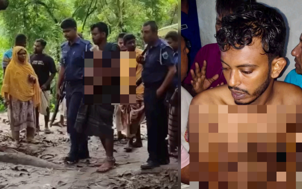 রাজশাহীর মোহনপুরে মাকে কুপিয়ে হত্যা, বাবাকে গুরুতর জখম করল ছেলে